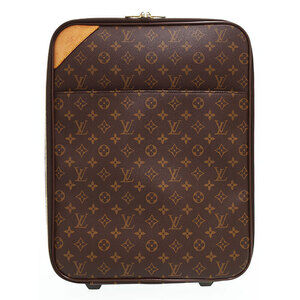 Louis Vuitton Monogram Leather Brown Pegasus Carry on Case